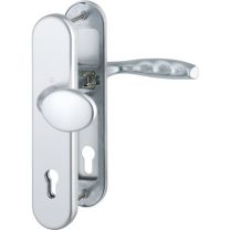 HOPPE Schutzgarnitur New York 76G/3331/3410/1810H Aluminium F1 92 mm 66-76 mm