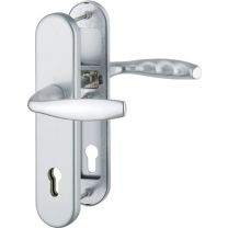 HOPPE Schutzgarnitur New York 1810H/3331/3410 Aluminium F1 92 mm 66-76 mm