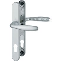 HOPPE Profil-Garnitur New York 1810/3346 Aluminium F1 PZ für Türstärke 67-72 mm