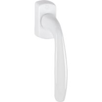 HOPPE Fenstergriff New York 0810/US10 Aluminium F9016 / verkehrsweiß 32-42 mm Secustik® / VarioFit® Standard