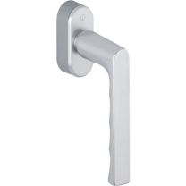 HOPPE Fenstergriff Hamburg 0700/UD9020 Aluminium F1 / naturfarbig 32-42 mm Standard