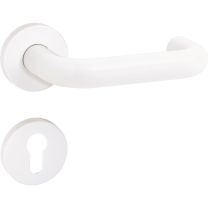 HEWI Rosettengarnitur 111R02.230 Kunststoff 99 rund FBM DIN links / rechts D/D