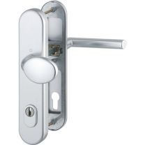 HOPPE Schutzgarnitur Stockholm 76G/3332ZA/3410/1140 Aluminium F1 92 mm 66-76 mm