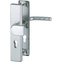 HOPPE Schutzgarnitur Birmingham 78G/2221A/2440/1117 Aluminium F1 72 mm 37-42 mm