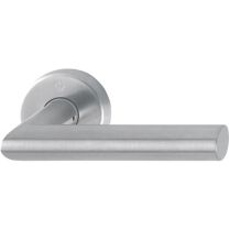 HOPPE Rosettenhalbgarnitur Amsterdam E1400Z/42H Edelstahl F69 Vierkant 10 mm