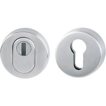 HOPPE Schutzrosettenpaar E42ZNSB-ZA/42HS Edelstahl F69 rund mit Zylinderabdeckung Stärke 15 mm