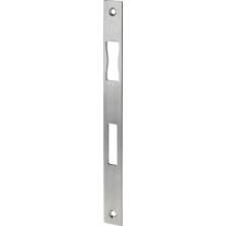 BKS Schließblech B 9000 Edelstahl Breite 24 x Länge 270 mm käntig DIN links / rechts flach