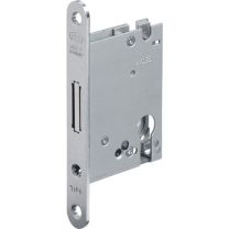BKS Einsteckriegelschloss 1308 PZ20/55 mm Stulp silber abgerundet