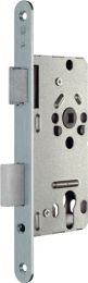 SSF Zimmertür-Einsteckschloss PZW 20/ 55/72/8 mm DIN links silber käntig Klasse 2 Zinkdruckgruss