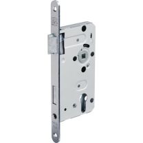 BKS Zimmertür-Einsteckschloss 0415 PZW 18/ 55/72/8 mm DIN links silber abgerundet Klasse 2 Zinkdruckgruss
