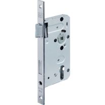 BKS Zimmertür-Einsteckschloss 0415 PZW 18/ 55/72/8 mm DIN links silber käntig Klasse 2 Zinkdruckgruss