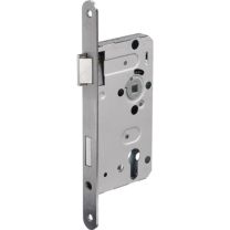 BKS Zimmertür-Einsteckschloss 0415 PZW 20/ 55/72/8 mm DIN links Edelstahl abgerundet Klasse 2 Zinkdruckgruss