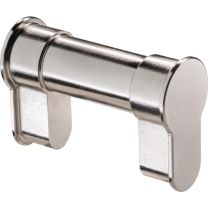 JeCo Universalblindzylinder 153215 Türdicken 50-76 mm vernickelt