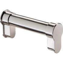 JeCo Universalblindzylinder 153217 Türdicken 77-132 mm vernickelt