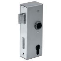AMF Schlosskasten 141U, blank DIN links / rechts Maß A30xB60xC172 mm Dornmaß 40 mm