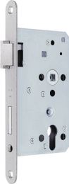 BKS Panik-Einsteckschloss 1201 Panik-Funktion E abgerundet 24/65/72/9 mm DIN links Edelstahl
