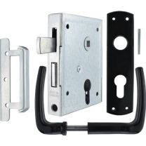 BEVER Universal-Kastenschloss 89 BK / PK DIN links / rechts BB hebende Falle Dornmaß 60 mm