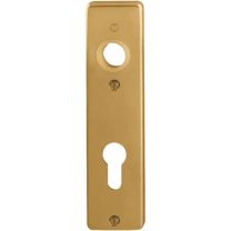 HOPPE Kurzschildpaar 202KP Aluminium F4 PZ