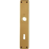 HOPPE Langschildpaar 202SP F4 / bronzefarbig F4 BB 72 mm