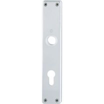 HOPPE Langschildpaar 202SP F1/ naturfarbig F1 PZ 72 mm