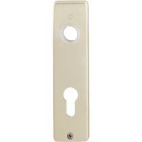 HOPPE Kurzschildpaar 202KP/AP Aluminium F2 PZ