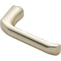 HOPPE Türdrückerlochteil London 113H Aluminium F2 / neusilberfarbig Vierkant 10 mm DIN links / rechts