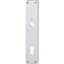 HOPPE Langschildpaar 202H F1 / naturfarbig F1 PZ 92 mm