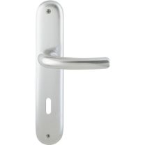HOPPE Langschildgarnitur Tôkyô 1710/273P Aluminium F1 OB 72 mm DIN links / rechts