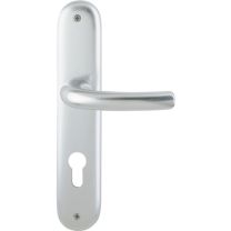 HOPPE Langschildgarnitur Tôkyô 1710/273P Aluminium F1 PZ 72 mm DIN links / rechts