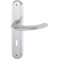 HOPPE Langschildgarnitur Marseille 1138/273P Aluminium F1 OB 72 mm DIN links / rechts