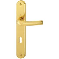 HOPPE Langschildgarnitur Tôkyô M1710RH/265 Messing F71 OB 72 mm DIN links / rechts