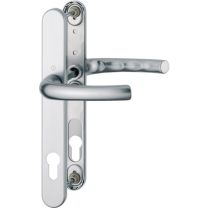 HOPPE Profiltürgarnitur Tôkyô 1710RH/3346 Aluminium F1 PZ für Türstärke 57-62 mm