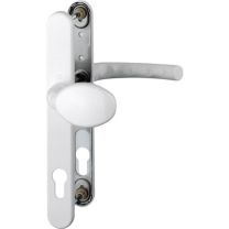 HOPPE Profiltürgarnitur Tôkyô 76G/3346/1710RH Aluminium F9016 PZ für Türstärke 57-62 mm
