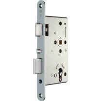 SSF Panik-Einsteckschloss Serie 21 APK Panik-Funktion E abgerundet 24/65/72/8 mm DIN links Edelstahl selbstverriegelnd
