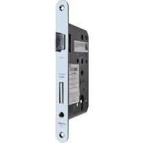 BEVER Panik-Einsteckschloss 1007PPFL Panik-Funktion E abgerundet 24/65/72/9 mm DIN links Stahl verzinkt mit Wechsel