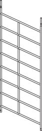 HYMER Rahmenteil mit 8 Sprossen, Breite 1,50 m (607322)