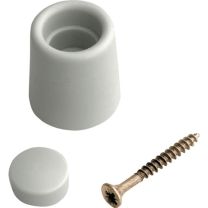JeCo Türpuffer Ø 29 mm Höhe 35 mm grau Dübelmontage