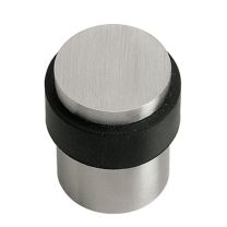 INTERSTEEL Türpuffer Ø 35 mm Höhe 40 mm Edelstahl matt Dübelmontage