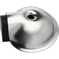 INTERSTEEL Türpuffer Ø 66 mm Höhe 22 mm Edelstahl matt Dübelmontage