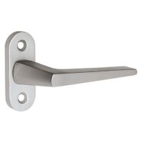 EDI Fenstergriff 1512/0000 Aluminium F2 / neusilberfarbig 35 mm Standard