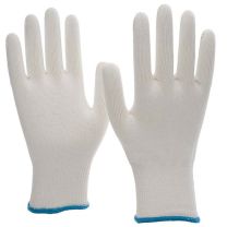 NITRAS Strickhandschuhe, Nylon / Baumwolle, weiß, ohne Beschichtung, EN 388 - Gr. 6 - 11 - 12 Paar