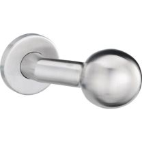 EDI Türknopf K4/052/02 Edelstahl F00 Aufnahme M12 gekröpfter Kugelkopf