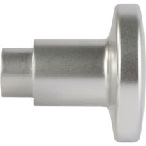 EDI Türknopflochteil K7 Edelstahl F00 Aufnahme 8 mm gerader Kopf