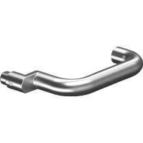 OGRO Profiltürdrückerlochteil OGRO 8100A AL Aluminium F1 8 mm gekröpft