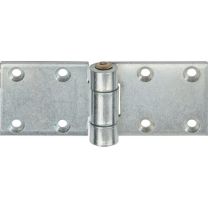 VORMANN Scharnier Höhe 50 mm Breite 130 mm Stärke 4 mm Stahl blau verzinkt gerollt