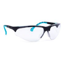Infield Safety Schutzbrille "TERMINATOR PLUS" klar, schwarz/mint (9395 105)