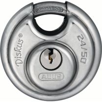 ABUS Zylindervorhangschloss 24IB/50 Schlosskörperbreite 51 mm Edelstahl verschiedenschließend