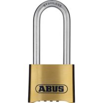ABUS Zahlenvorhangschloss 180IB/50 HB63 B/SB Schlosskörperbreite 52 mm Messing