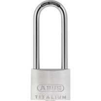 ABUS Zylindervorhangschloss 64TI/50HB60-150 B/DFNLI Schlosskörperbreite 50 mm Spezialaluminium verschiedenschließend