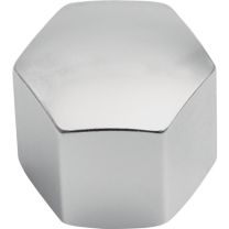 HERMETA Hutmutter Aluminium silberfarbig eloxiert M8